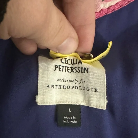 Cecilia Pettersson for Anthropologie Floral Dress L - Picture 4 of 4